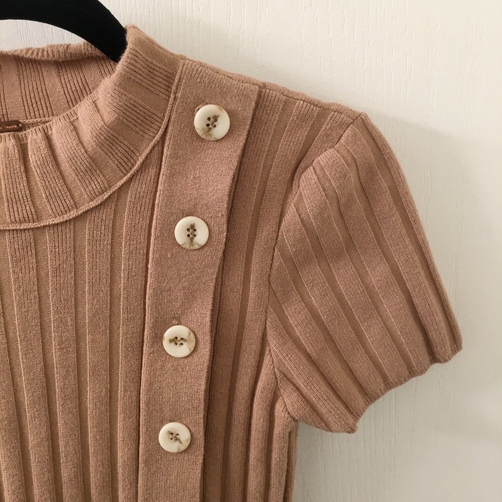 Free People Lottie Rib Knit Dress - Picture 8 of 10